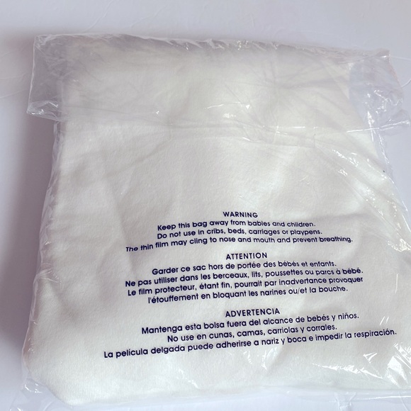 Threads 4 Thought Triblend White Long Sleeve Raglan Sweatshirt, Size L, NWT - Picture 8 of 9